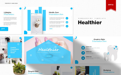 Più sano | Modello PowerPoint