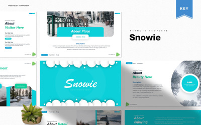 Snowie - modello di Keynote