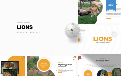 Lions - Modello di Keynote