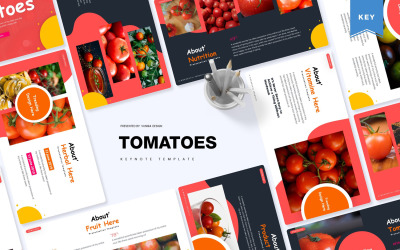 Tomaten - Keynote-Vorlage