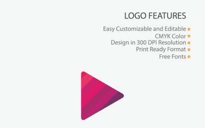 Video Player Design Logo Mall