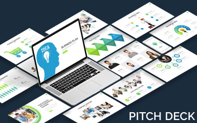 Consulting- Businessplan PowerPoint-sjabloon