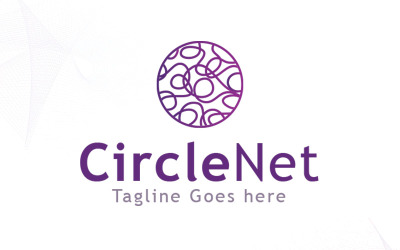 Шаблон логотипу CircleNet