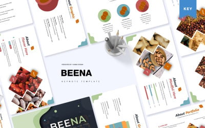 Beena - шаблон Keynote