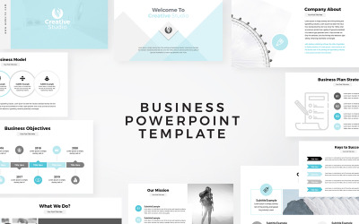 Creative Studio Presentation PowerPoint-mall