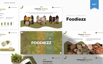 Foodiezz-主题演讲模板