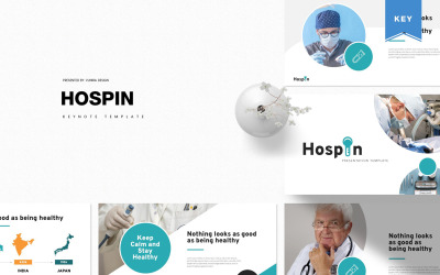 Hospin - шаблон Keynote