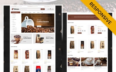 Hotbeans - Plantilla responsiva OpenCart para tienda de café