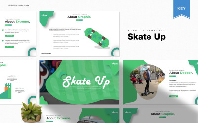 Skate Up - szablon Keynote