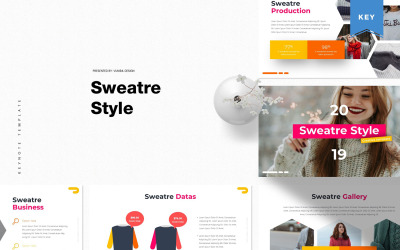 Styl Sweatre - szablon Keynote