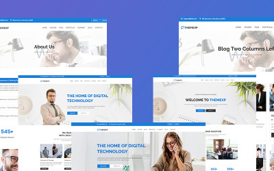 "Themexp - Corporate Responsive Website Template" - bootstrap Шаблон сайту №85736