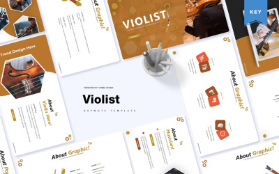 Violist - шаблон Keynote