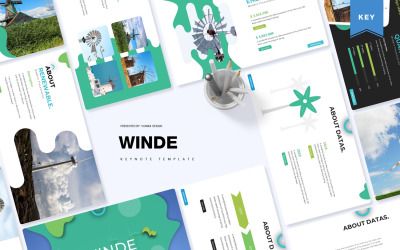 温德-主题演讲模板