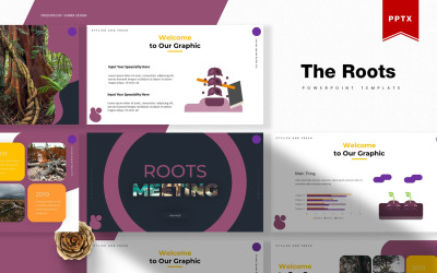 A gyökerek | PowerPoint sablon