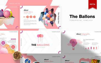Balony | Szablon programu PowerPoint