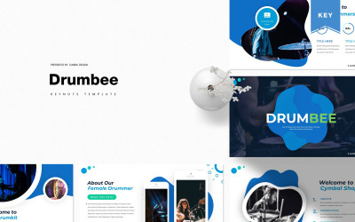 Drumbee - modelo de apresentação