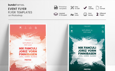 Minimal - Event Flyer - Corporate Identity Template