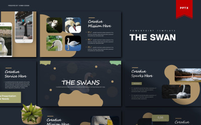 Svanen | PowerPoint mall