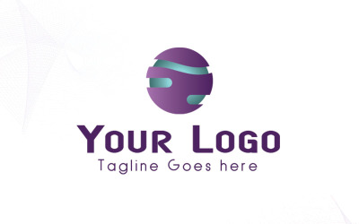 Digitale Logo-Vorlage