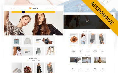 Lucca - Modewinkel OpenCart-sjabloon