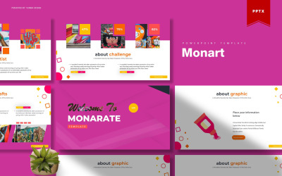 Monart | PowerPoint şablonu