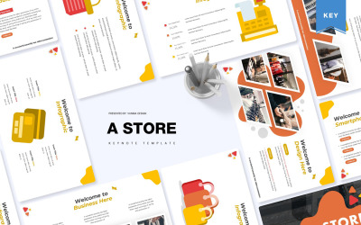 A Store - Keynote sablon