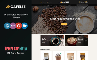 Cafelee - motyw WooCommerce dla sklepu spożywczego i restauracyjnego