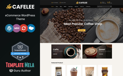 Cafelee - Tema WooCommerce de loja de alimentos e restaurantes