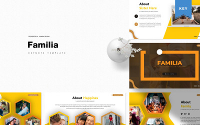 Familia - Keynote sablon