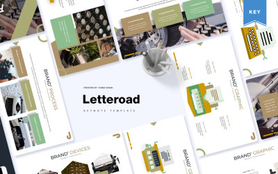 Letteroad - Keynote sablon