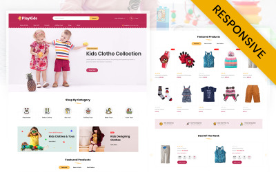 PlayKids - Kids Store PrestaShop-Thema