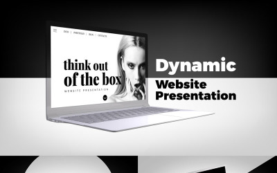 Presentación dinámica del sitio web After Effects Intro