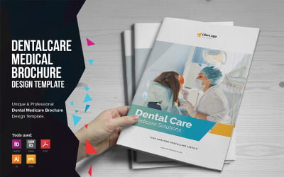 Sirona - Dental Medicare Broschüre - Corporate Identity Vorlage
