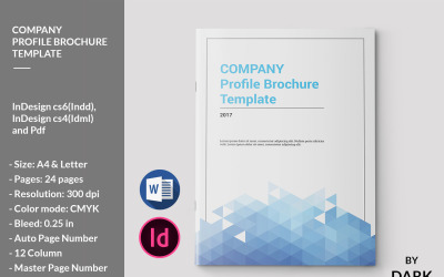 Sistec Firmenprofilbroschüre - Corporate Identity Template