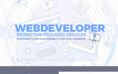 Web Developer Promo After Effects intró 86094