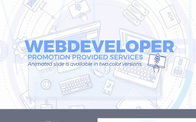 Web Developer Promo After Effects Intro