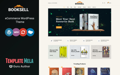 Booksell - Books and Stationery Store WooCommerce Theme