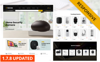 Electronly - Tema PrestaShop para Tienda Digital