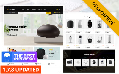 Elektronisch - Digital Store PrestaShop-thema