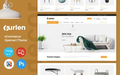 Furlen - Home Decor Store OpenCart Template