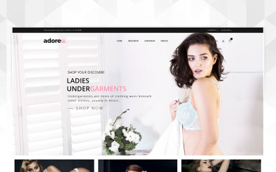 Lingerie Store Opencart Responsive Theme