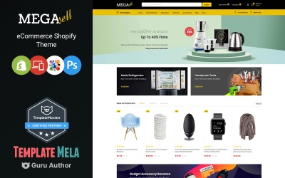 MegaSell - Többcélú üzlet Shopify téma