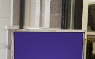 Paarse schoonheid Logo sjabloon