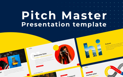 Plantilla PowerPoint "Pitch Master" #86140