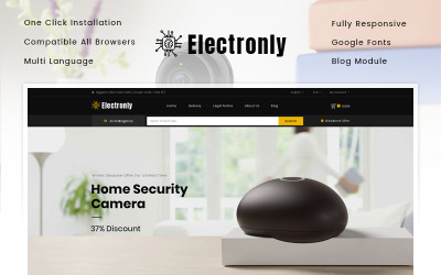 Responsive Electronly - Digital Store Prestashop #86120