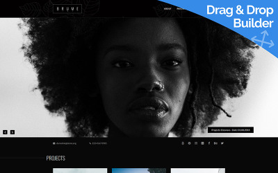 Brume - Photo Studio Moto CMS 3 Şablonu