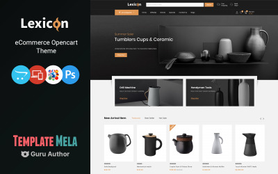Lexicon - Kitchen Accessories Store OpenCart Template