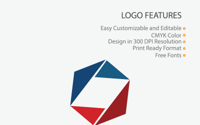 Creative Geometric Icon Logo Template