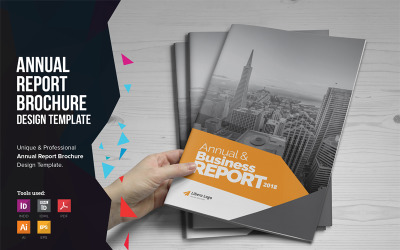 Helen - Annual Report Brochure Design - Corporate Identity Template