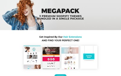 Shopify Hair Extensions Temaları - Shopify Teması